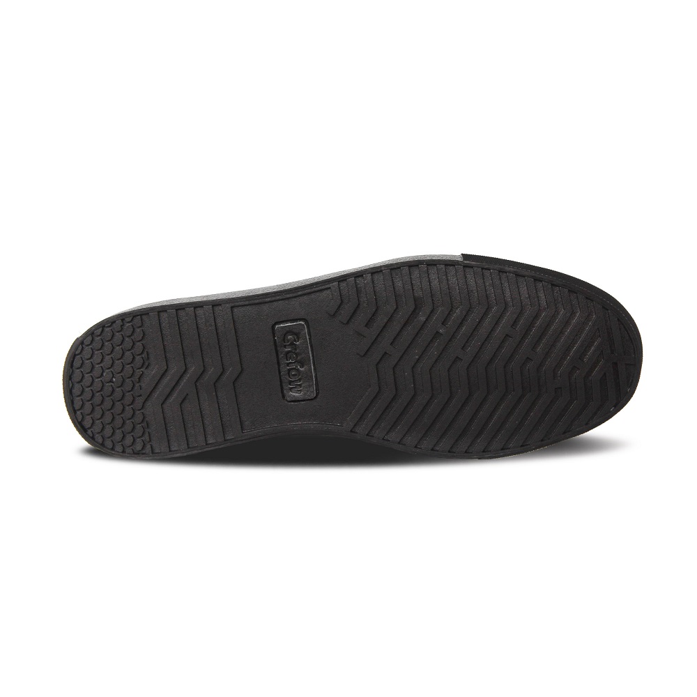 Oxvan Boots Full Black Oxford Sneakers Leather