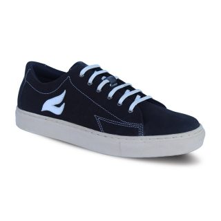 Crefow neacky canvas black cream derby sneakers