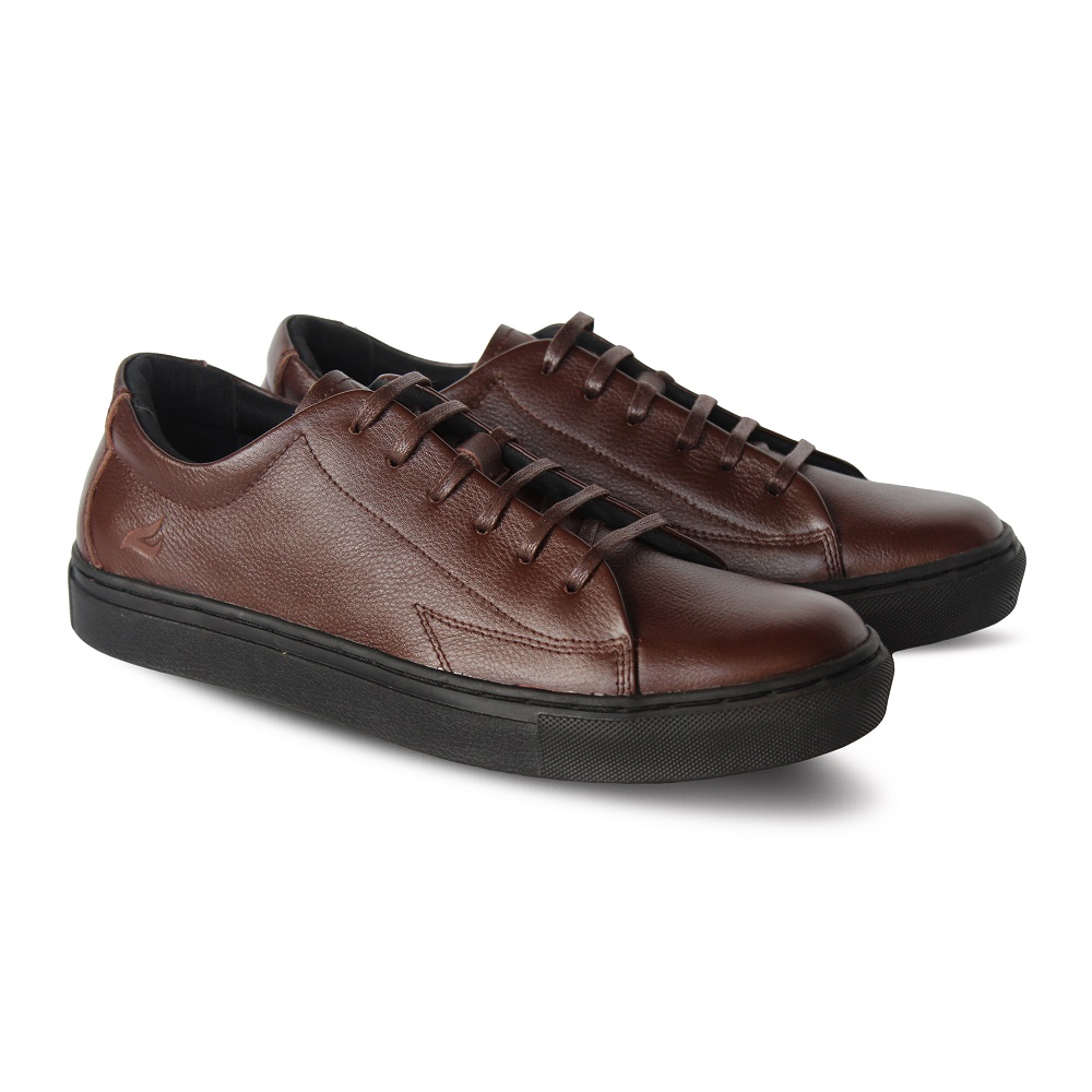 Crefow neacky blrown sneakers leather 2