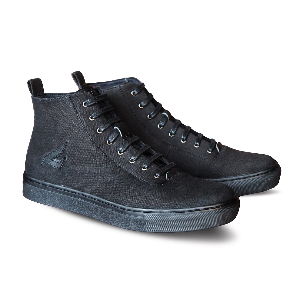 Crefow oxvan boots canvas black sneakers 2