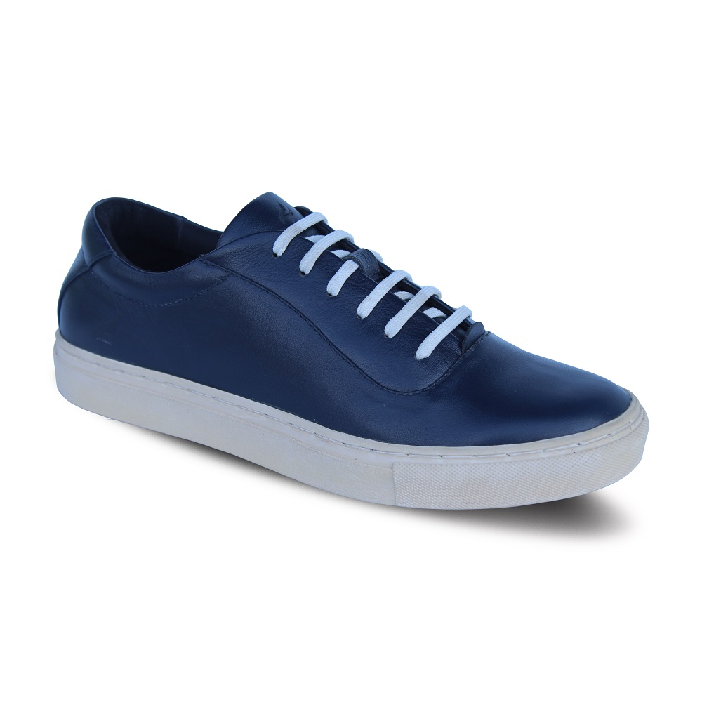 Crefow oxvan navy cream sneakers leather