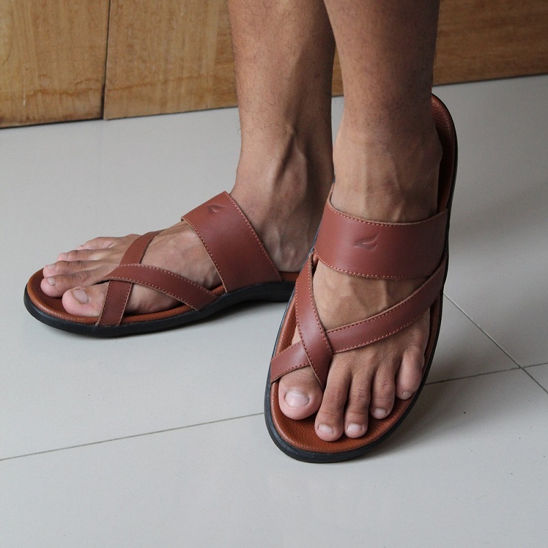 Crefow Jeco Flip Flop Men Sandal Brick Red