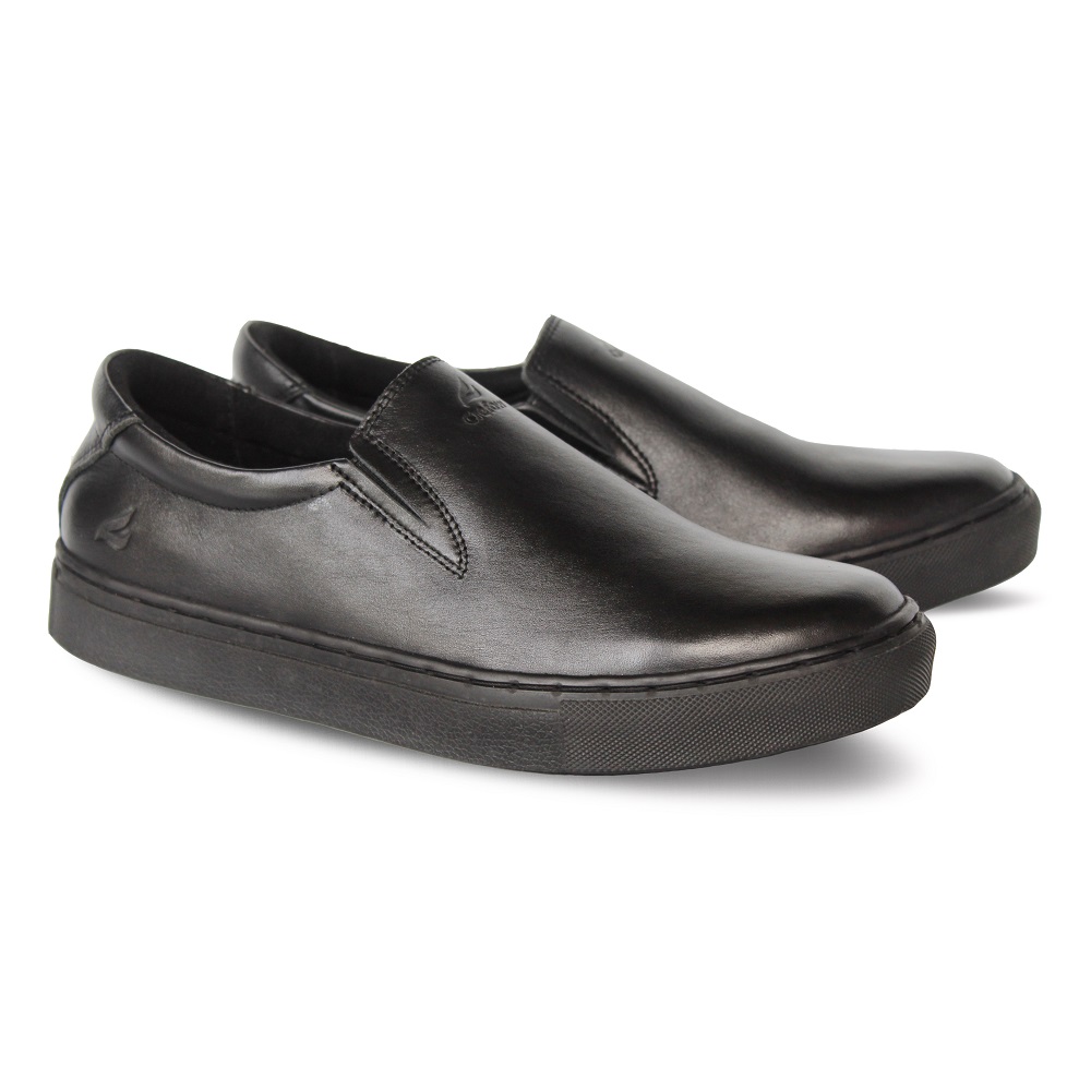 crefow neeco black slip on leather 2