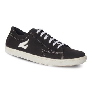 Crefow Neacky Black White Canvas Sneakers