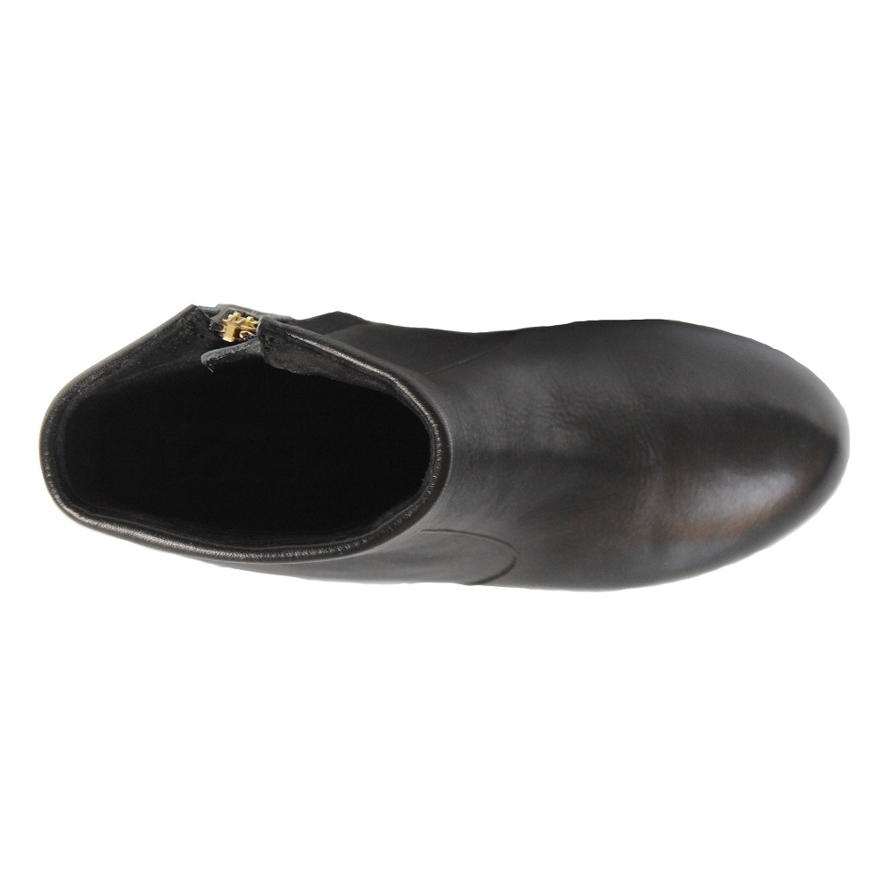Carla Black Women Leather Boots