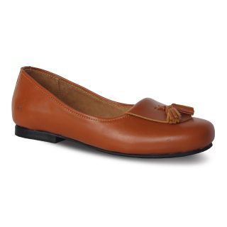 Leta Flat Pump Woman Tan