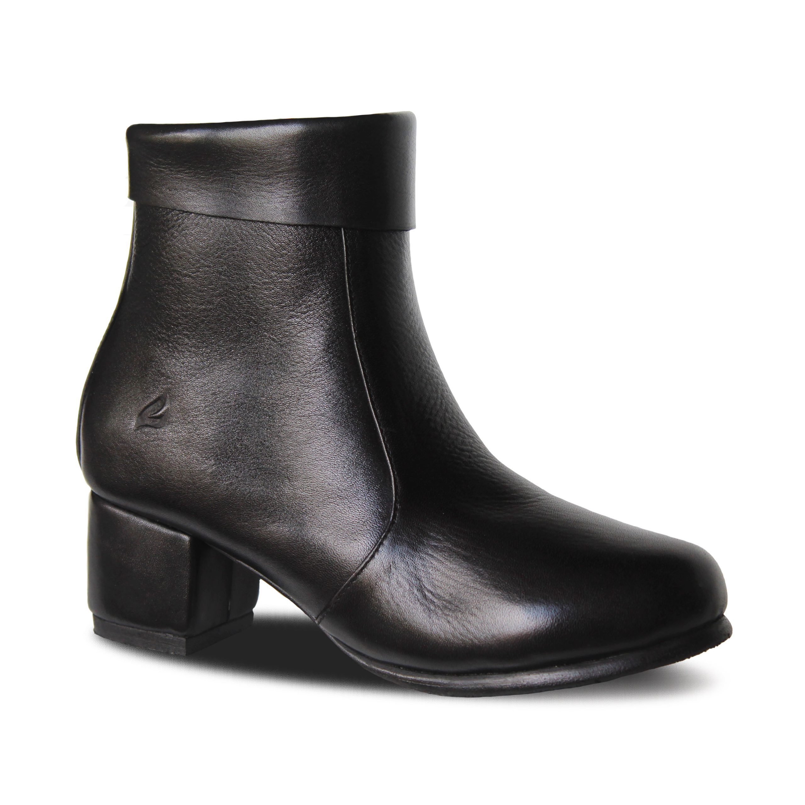 Carla Black Women Leather Boots