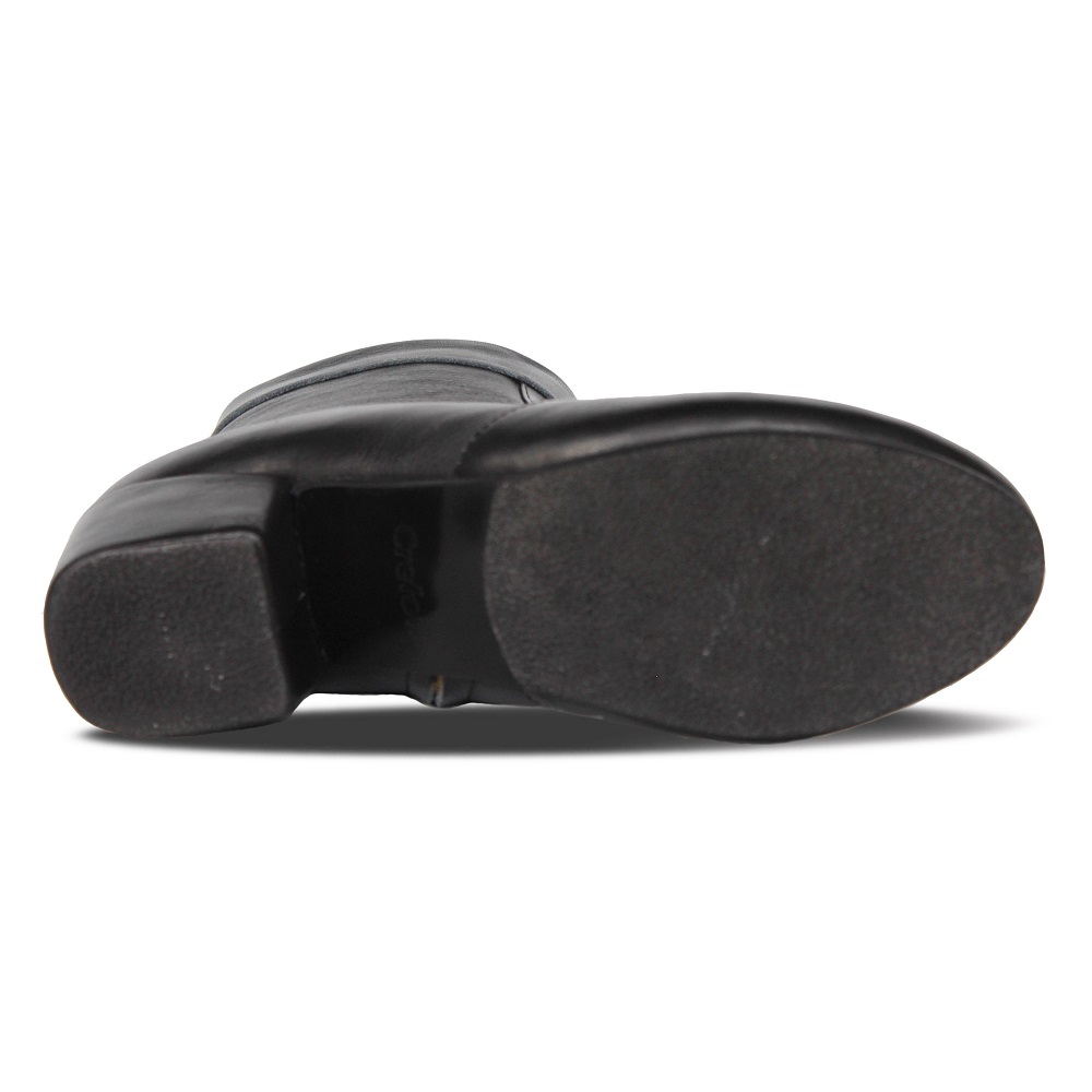 Carla Black Women Leather Boots