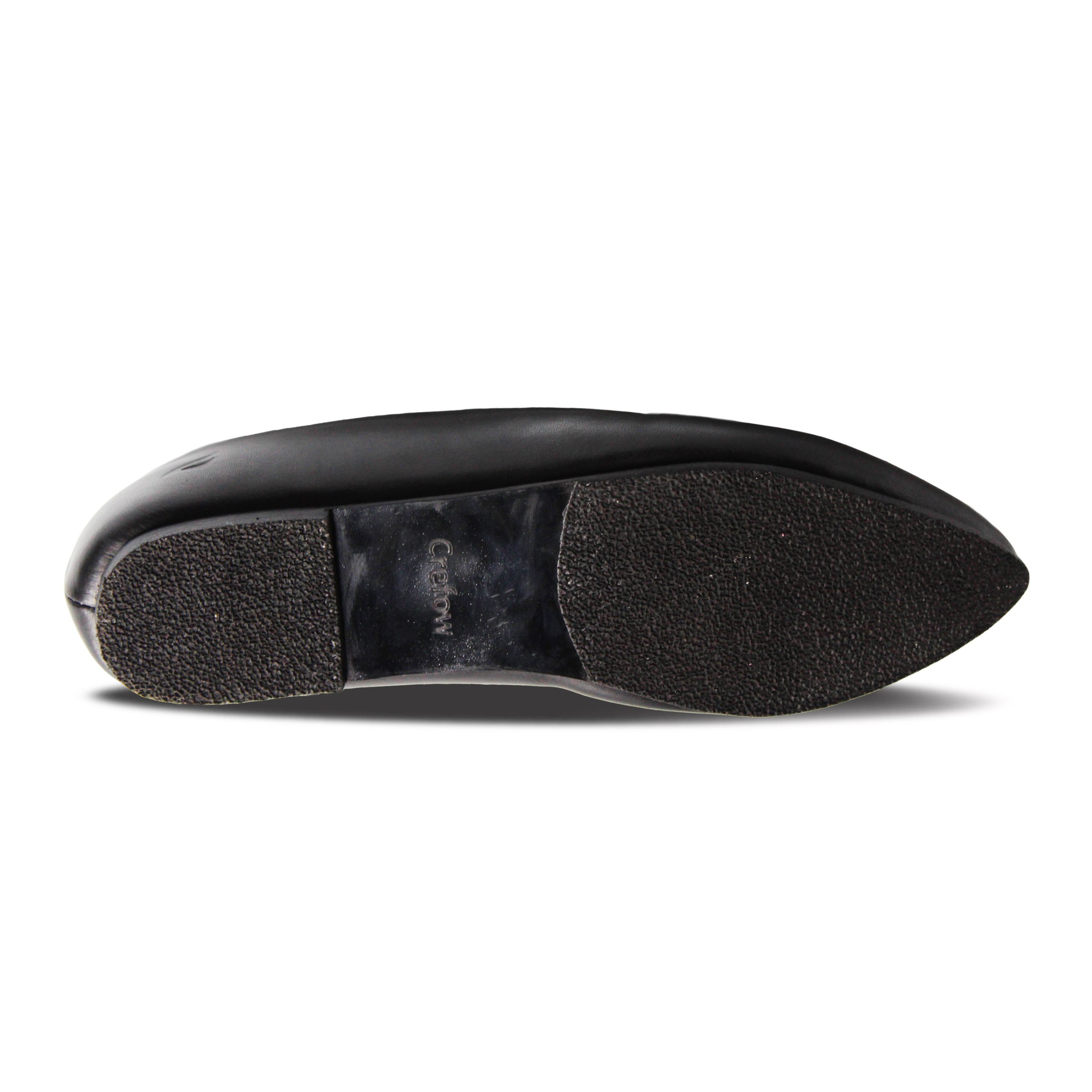 Shevany Black Women Leather Loafers