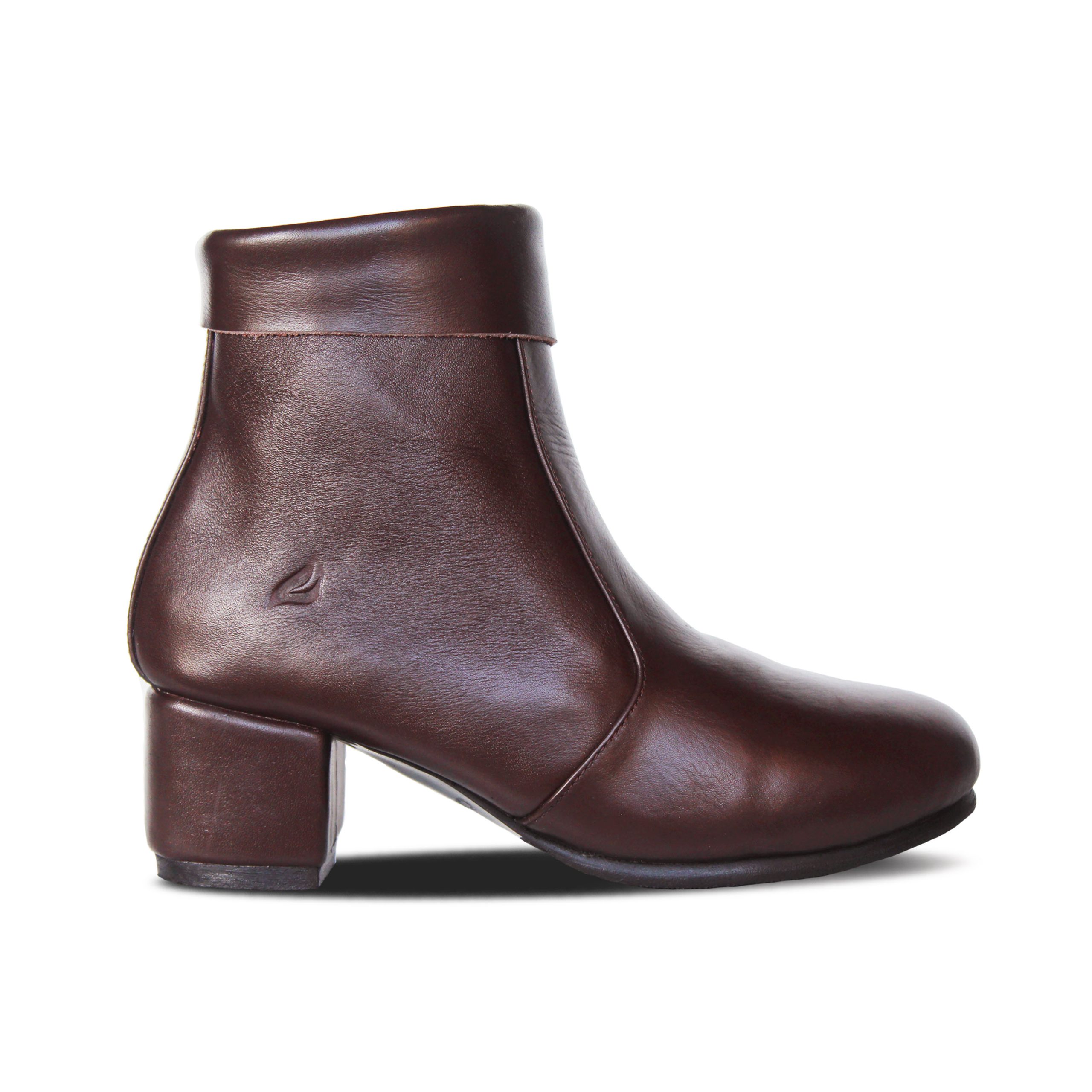 Carla White Women Leath er Boots