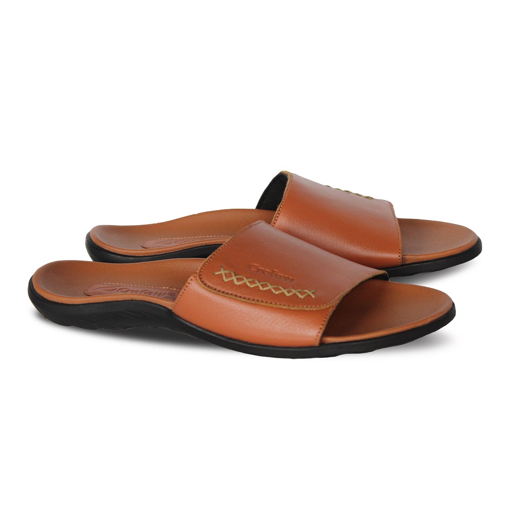 Seco Tan Men Selop Sandal