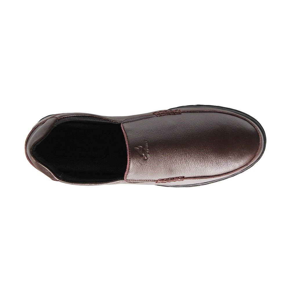 Cova Brown Leather Slip On