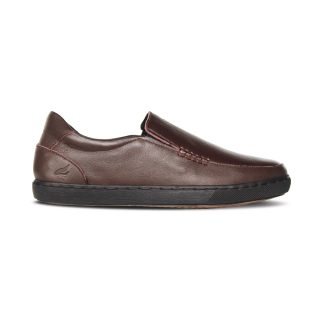 Cova Brown Leather Slip On