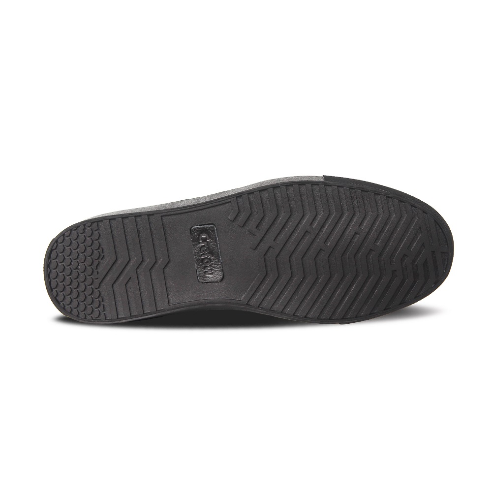 Cova HS Black Leather Slip On