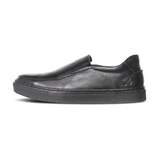 Cova HS Black Leather Slip On