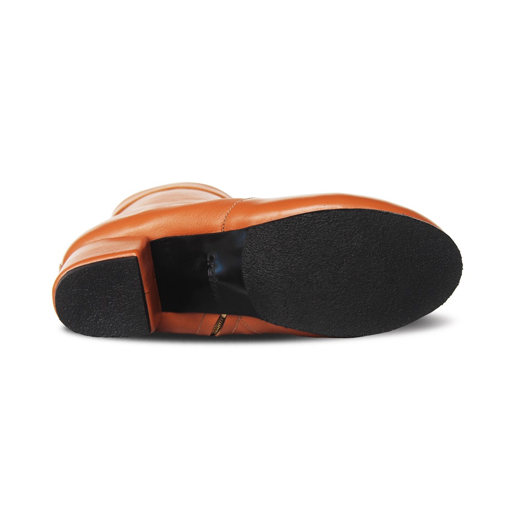 Carla Tan Women Leather Boots