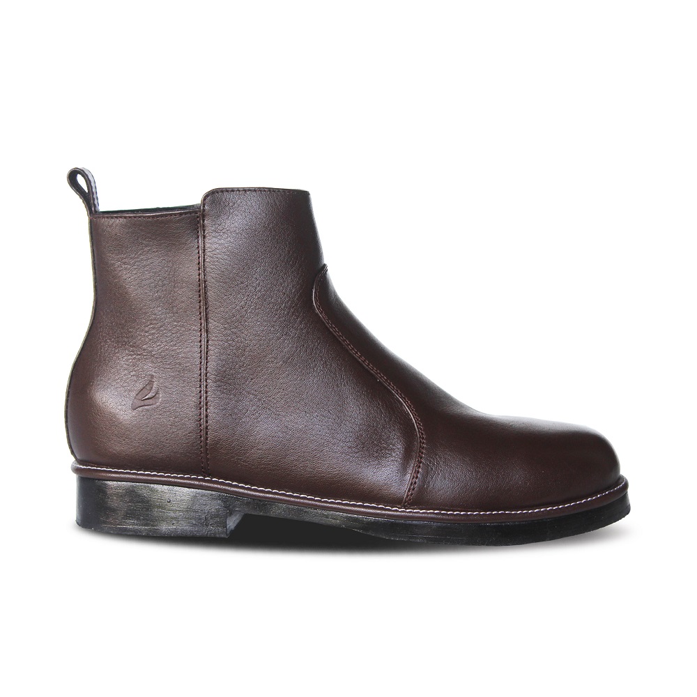 Vira Brown Women Leather Boots