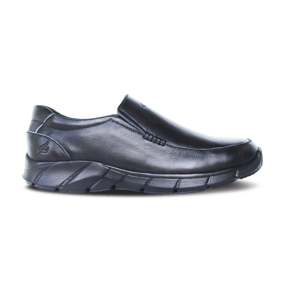 Cova SN Black Leather Slip On